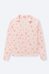 Pink Daisy Mia Pajama Top