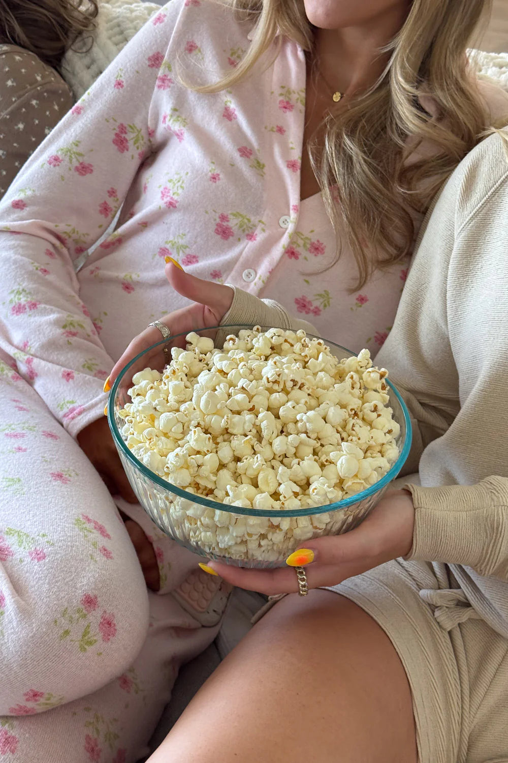 Pink Daisy Mia Pajama Bottoms - ONFEMME By Lindsey's Kloset