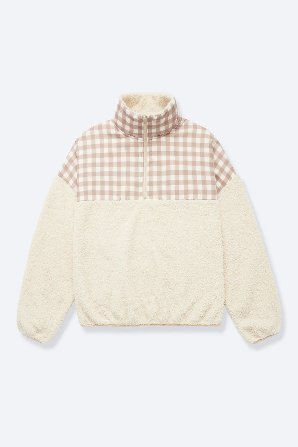 Walnut Gingham Aria Henley