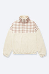 Walnut Gingham Aria Henley