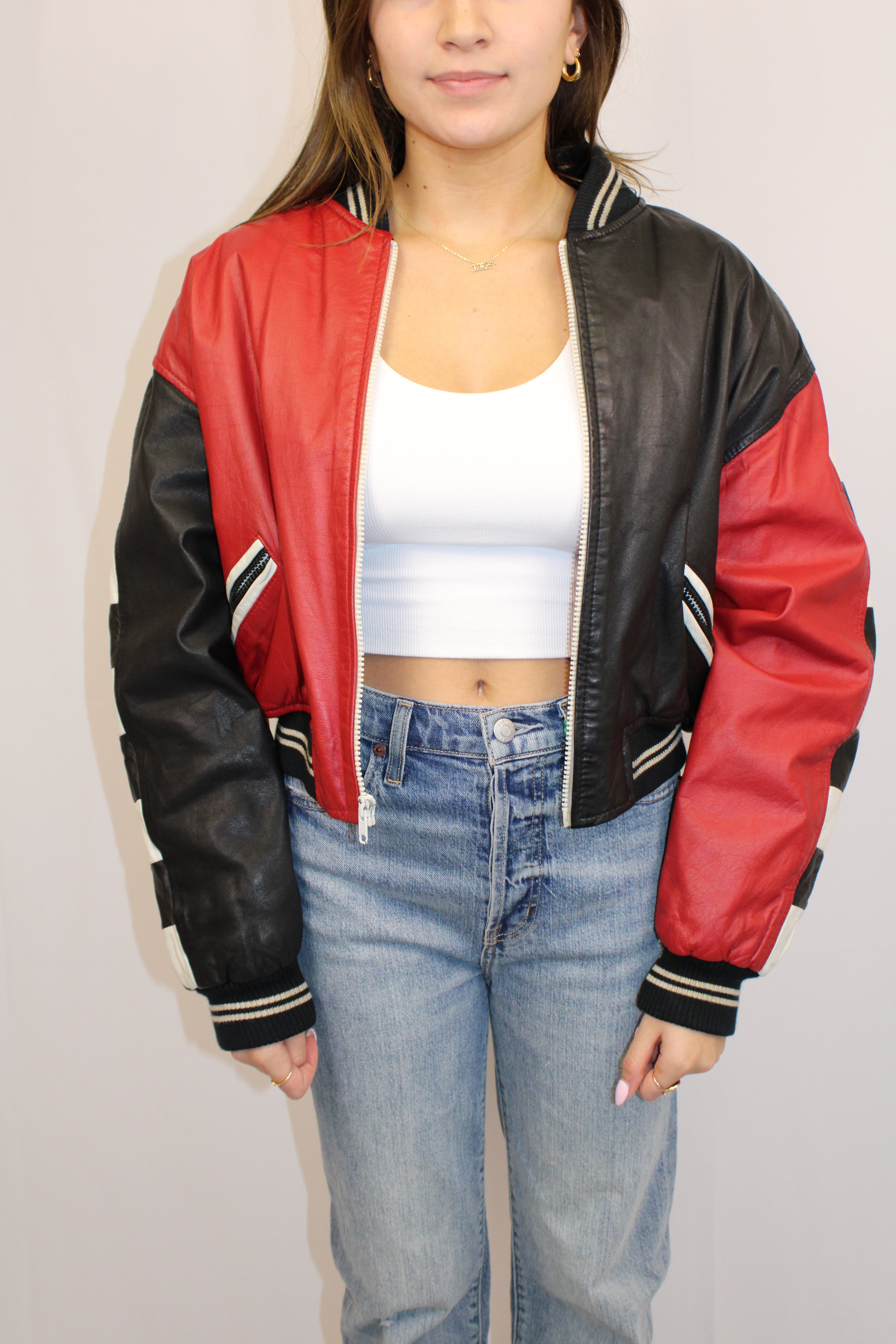 Vintage Leather Jacket - ONFEMME By Lindsey's Kloset