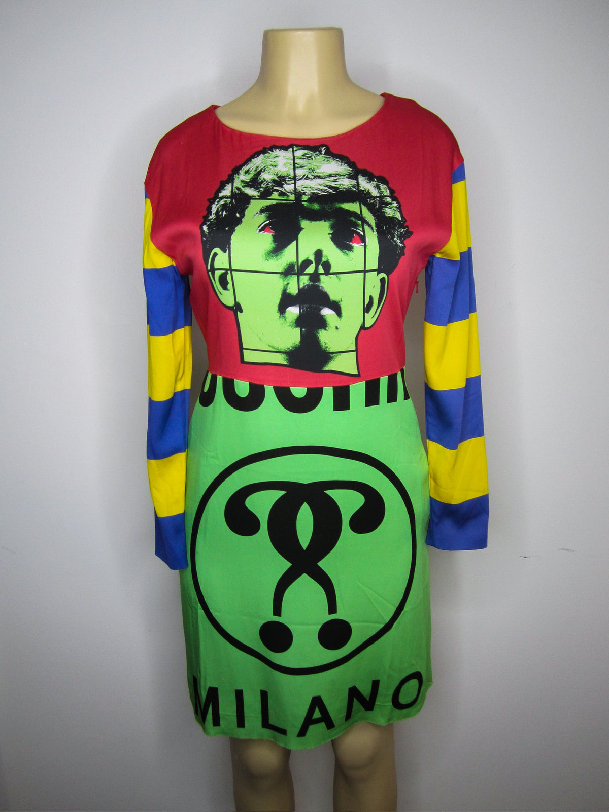 S/S 2016 Moschino Colorblock Dress - ONFEMME By Lindsey's Kloset
