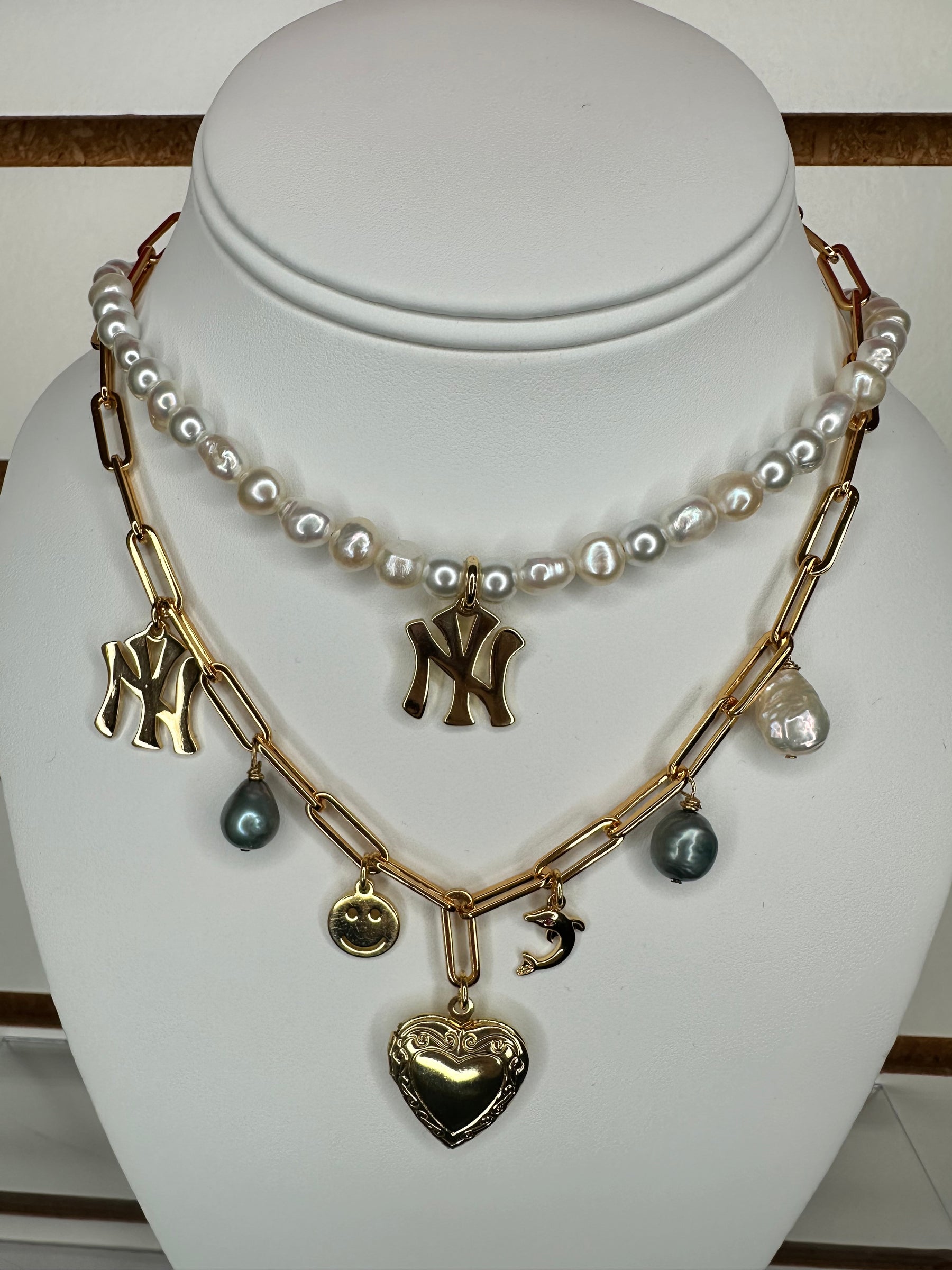 Yankees Charm Necklace