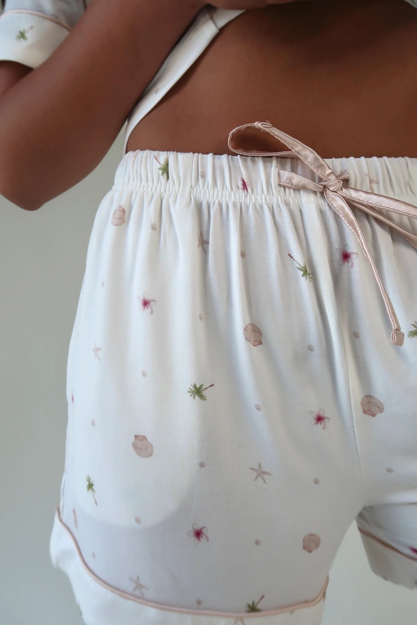 The Soft Palm Collection | Modal Short Pajama Set