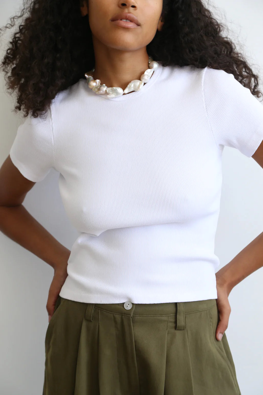 Rib Tee - ONFEMME By Lindsey's Kloset