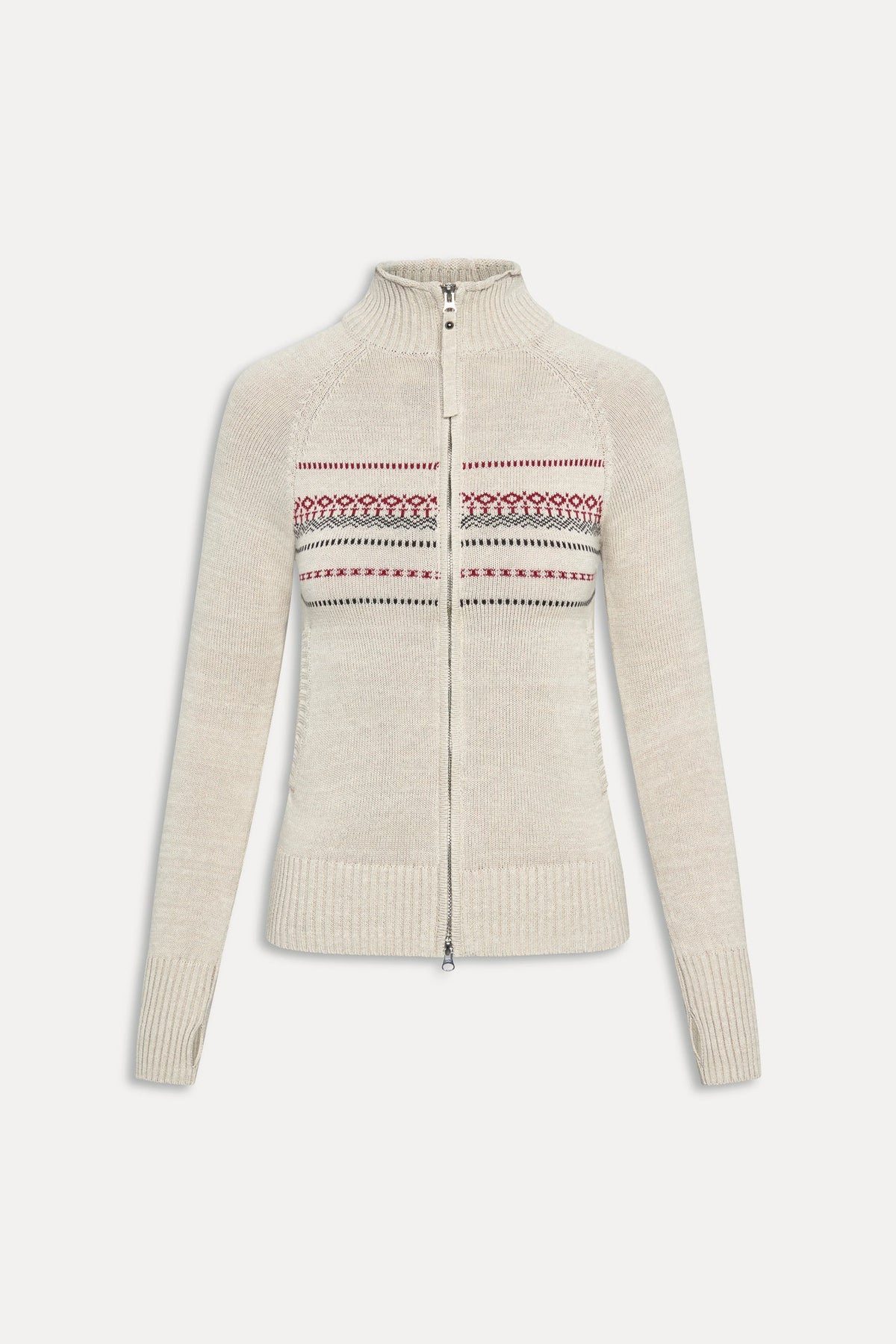 Kingston Cotton Knit Zip Up - ONFEMME By Lindsey's Kloset - view 8