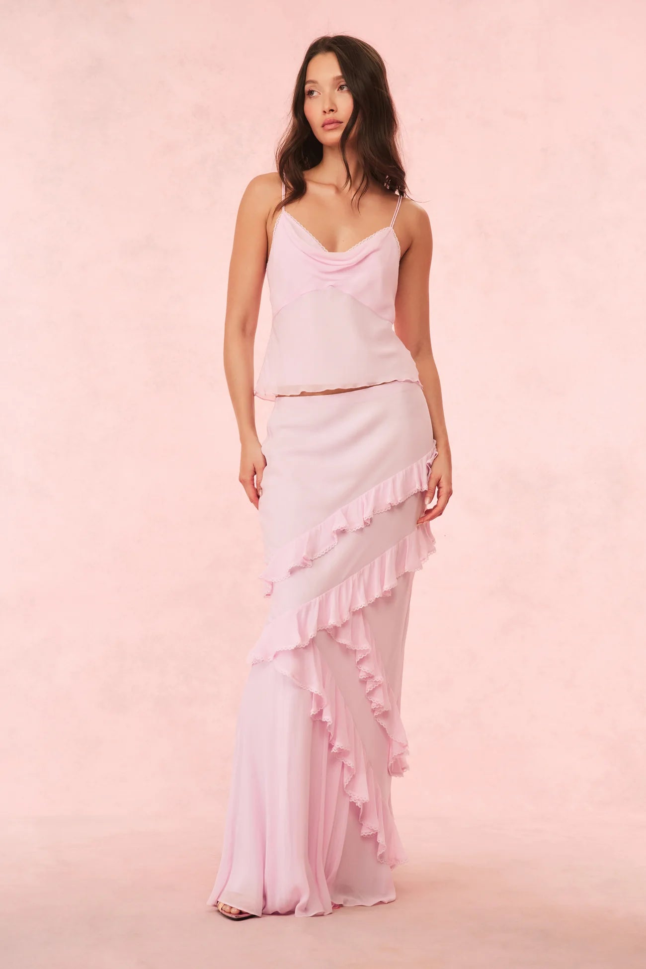 Lavoir Chiffon Cami Top - ONFEMME By Lindsey's Kloset