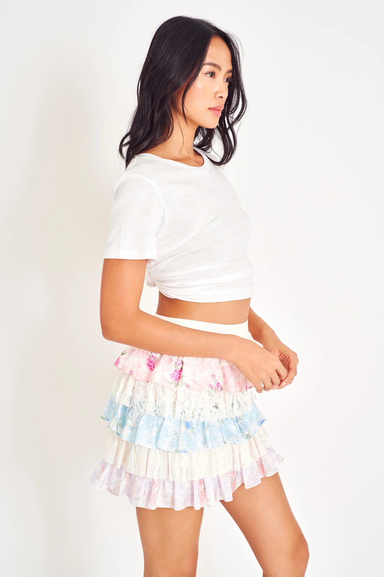 Melrita Silk Mini Skirt - ONFEMME By Lindsey's Kloset