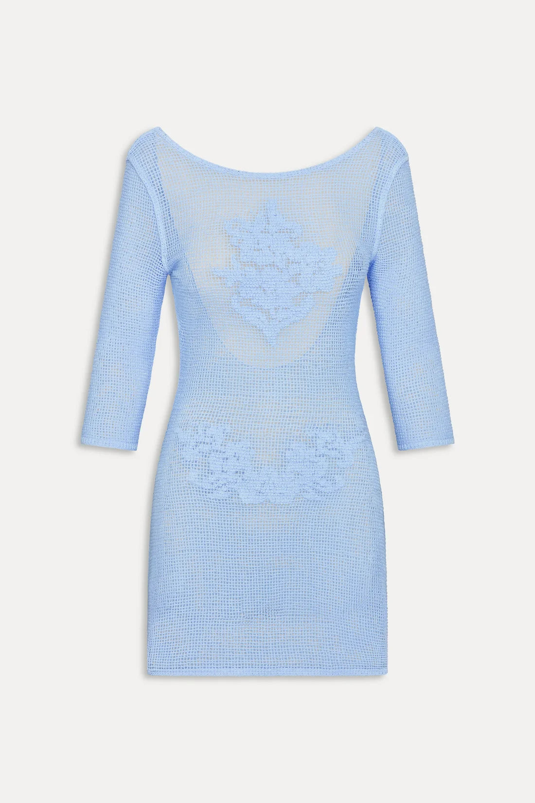Le Jardin Crochet Mini Dress