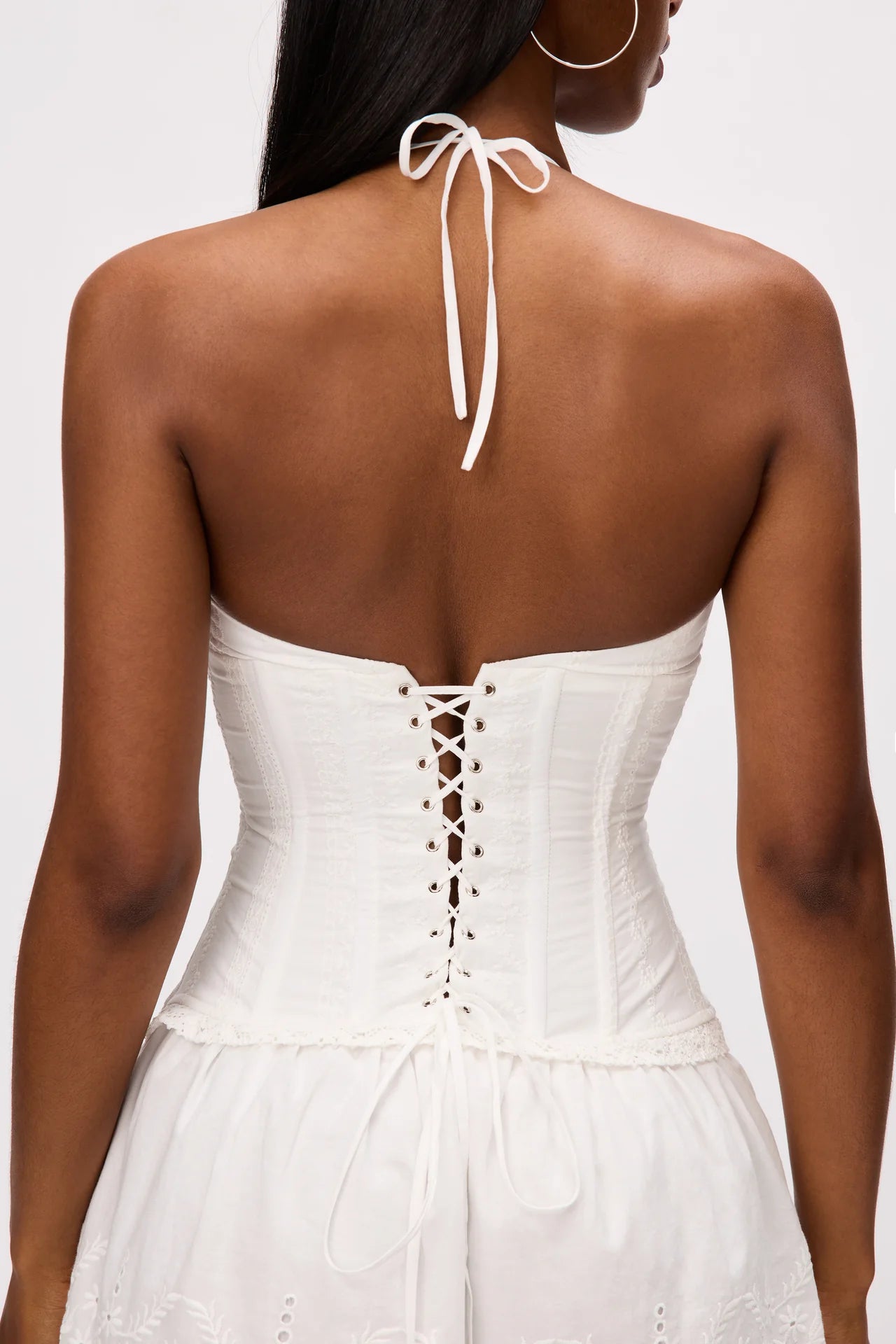 Marini Eyelet Mini Dress