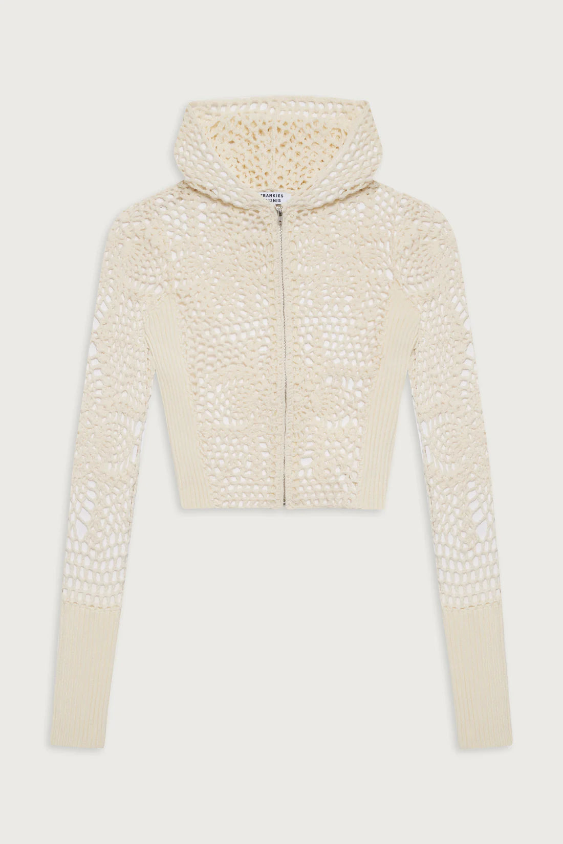 Lyla Crochet Zip Up Hoodie - ONFEMME By Lindsey's Kloset