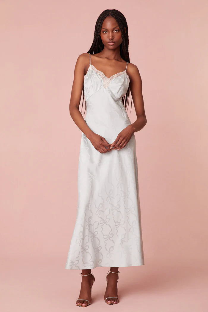 LoveShackFancy | Manuela Midi Slip Dress | XS | Sprout Green LoveShackFancy | Manuela Midi Slip Dress | XS | Sprout Green