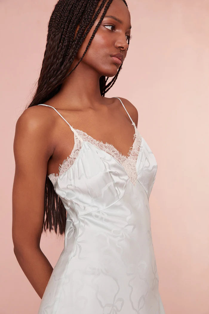 Manuela Midi Slip Dress - Sprout Green - ONFEMME By Lindsey's Kloset