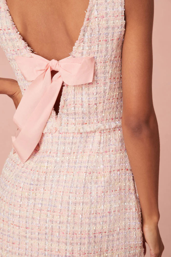 Moda Tweed Mini Dress - ONFEMME By Lindsey's Kloset