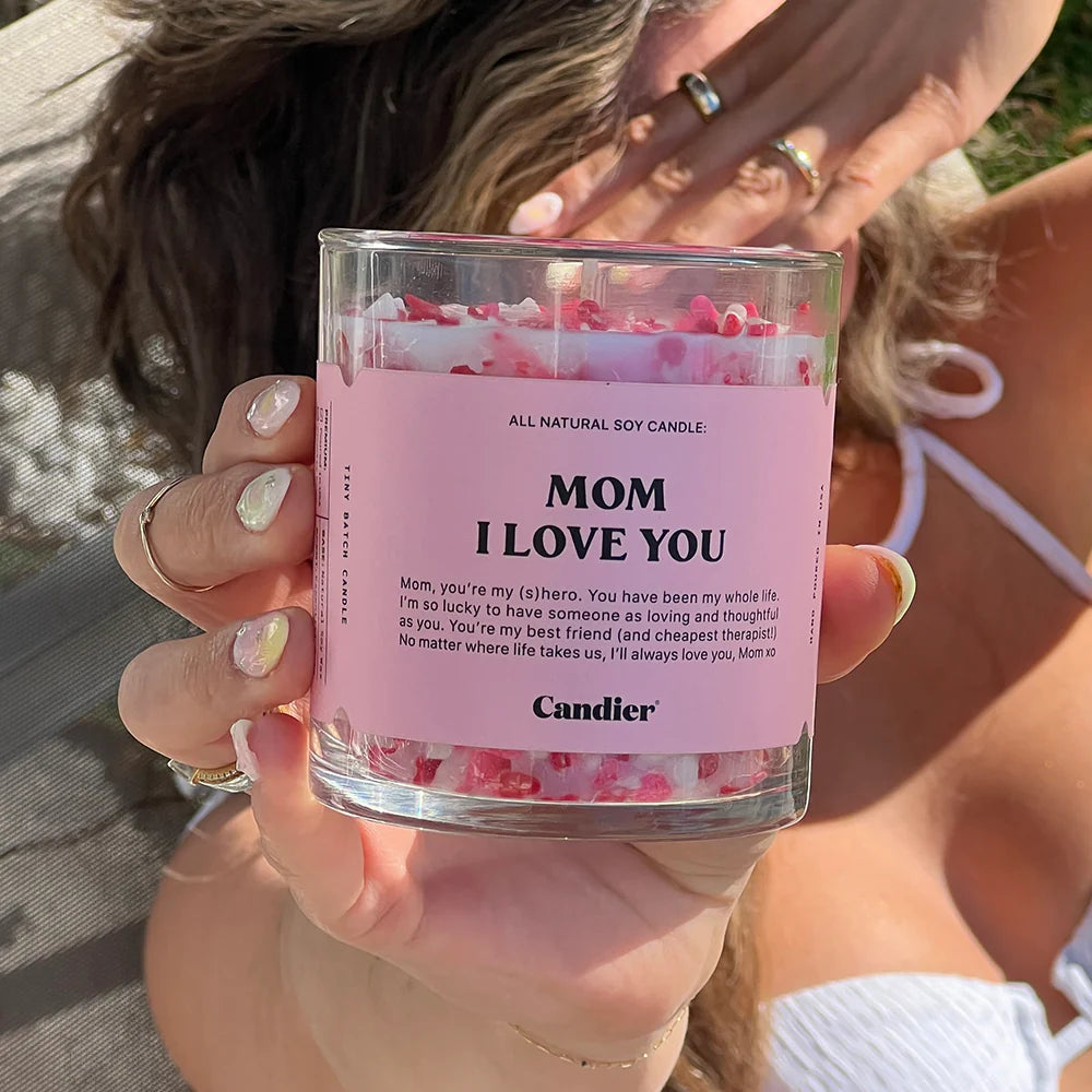 Mom I Love You Candle - ONFEMME By Lindsey's Kloset