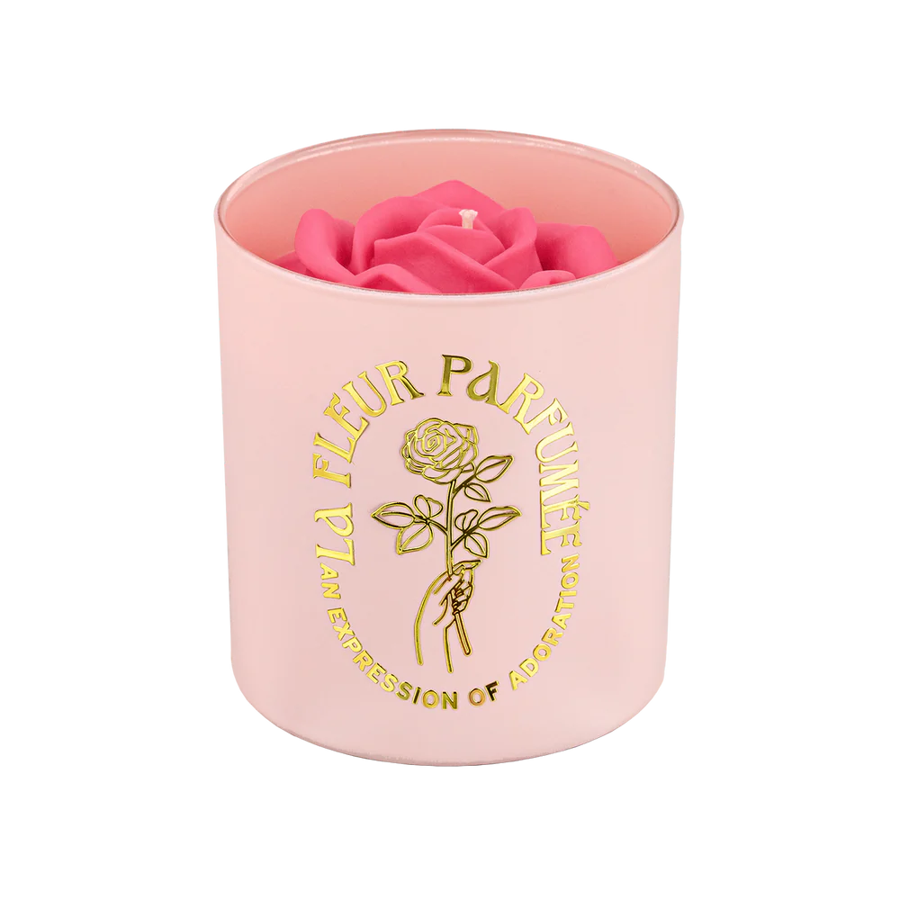 La Fleur - Cashmere Rose Candle - ONFEMME By Lindsey's Kloset