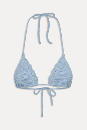 Nick Crochet Triangle Bikini Top