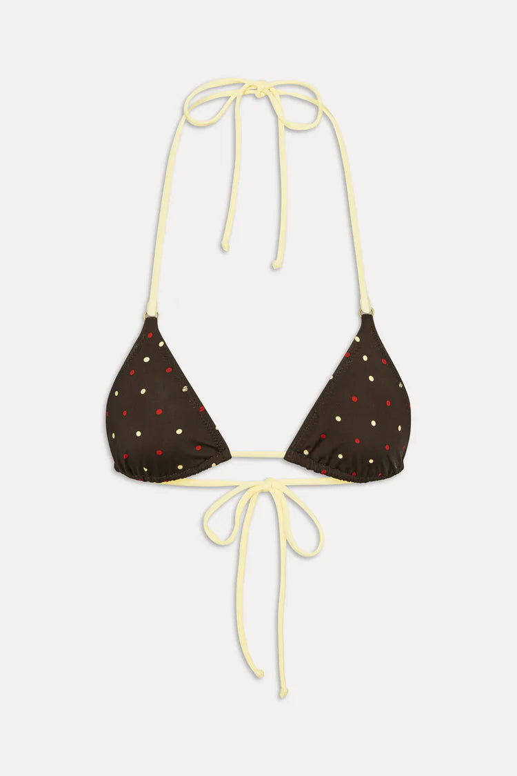 Nick Reversible Shine Bikini Top - ONFEMME By Lindsey's Kloset