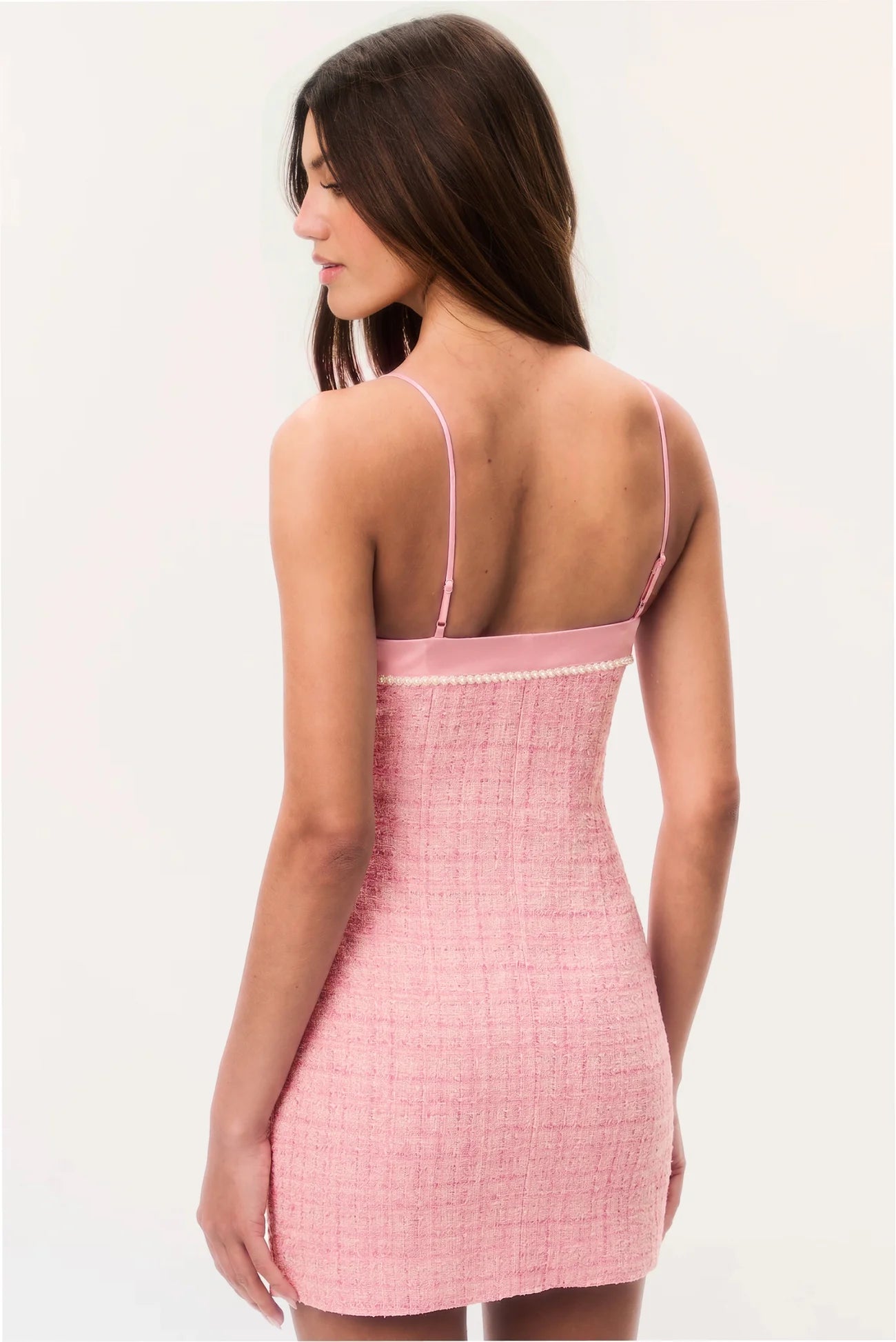 Florencio Tweed Mini Dress
