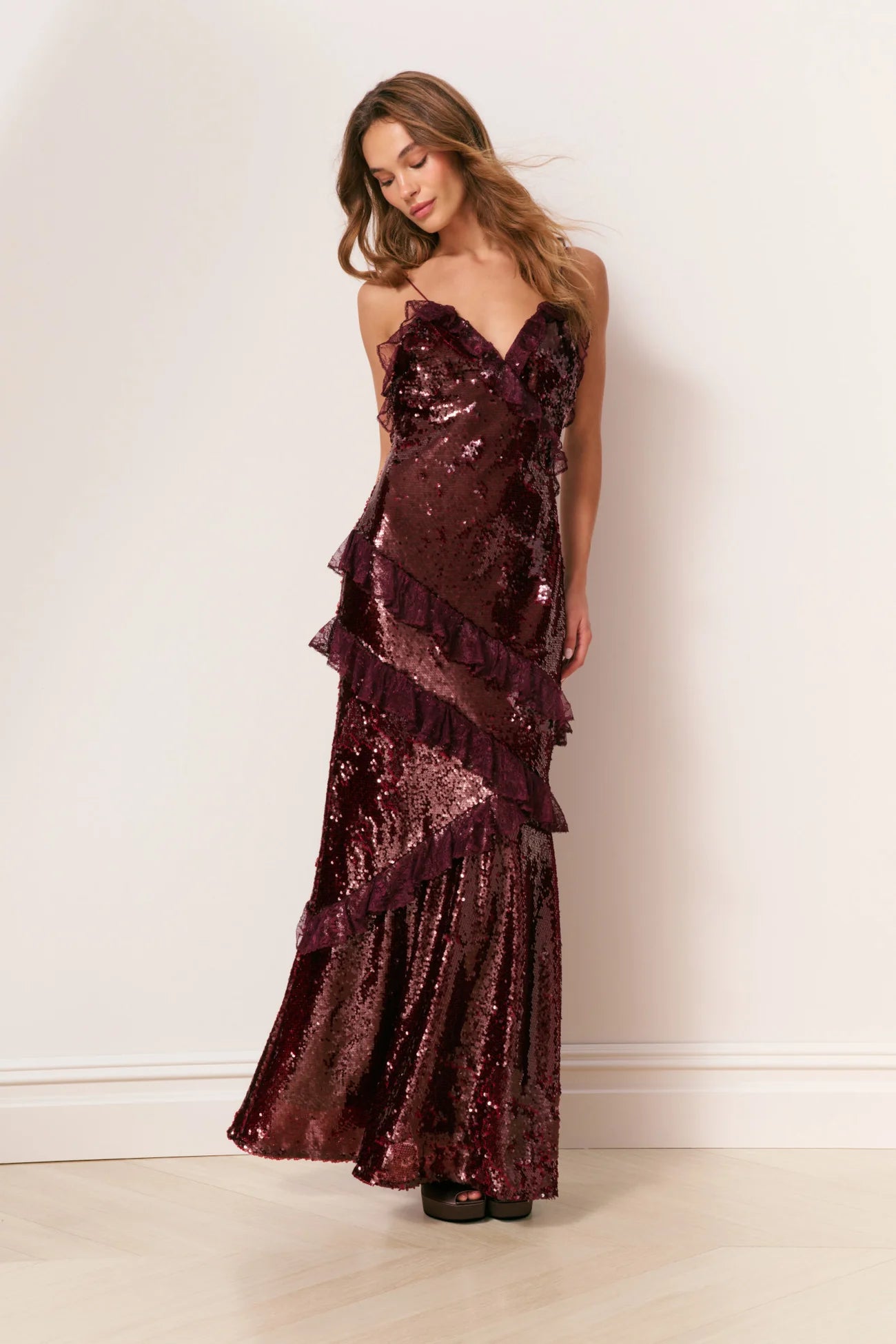 Rialto Sequin Maxi Dress