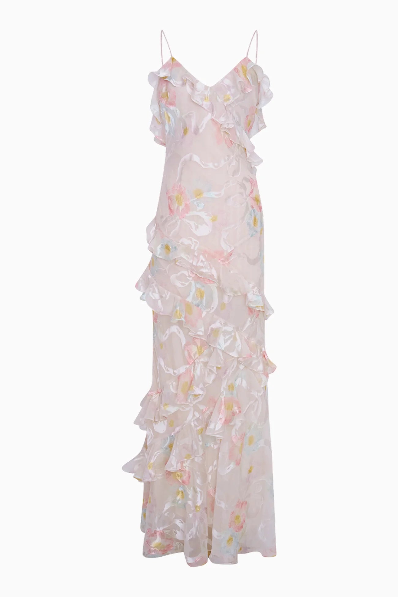Rialto Silk-Blend Maxi Dress