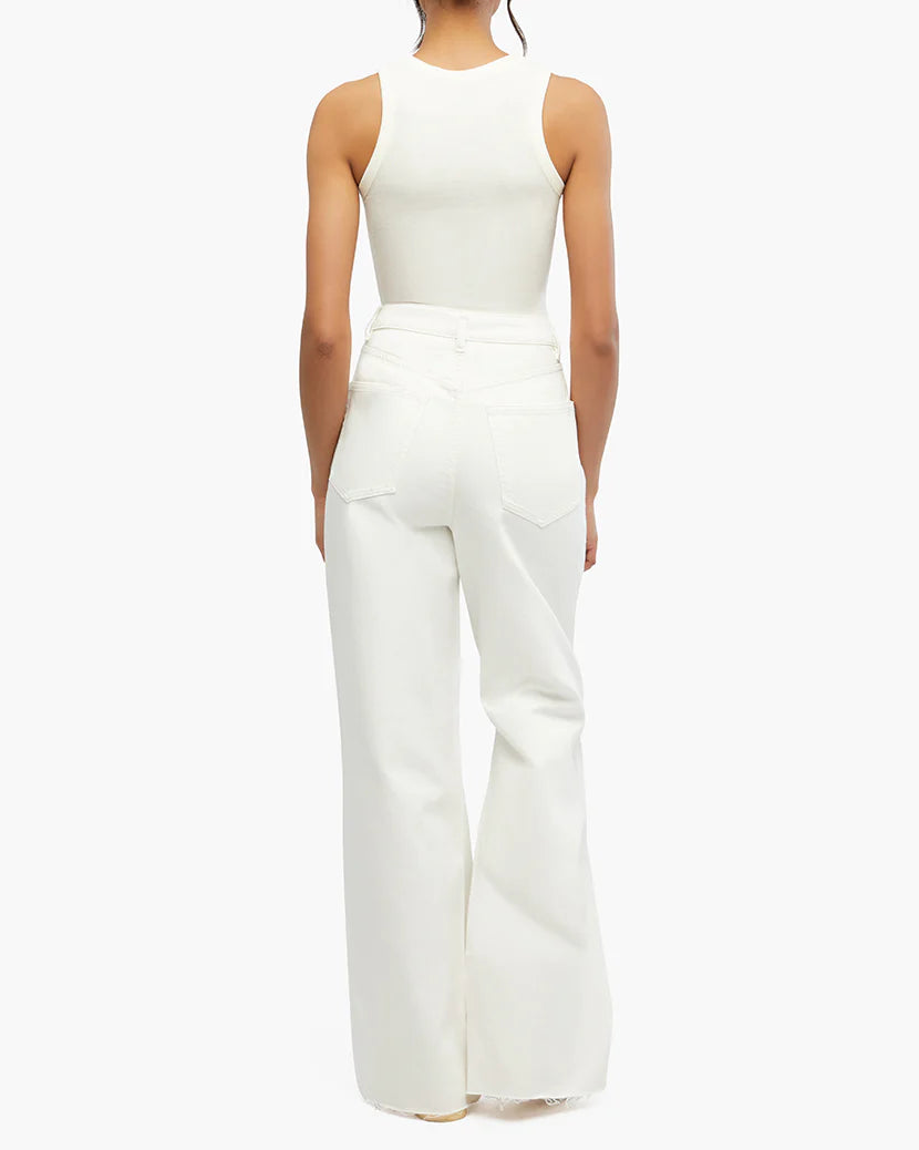 Wide Leg Distressed Jean - ONFEMME By Lindsey's Kloset