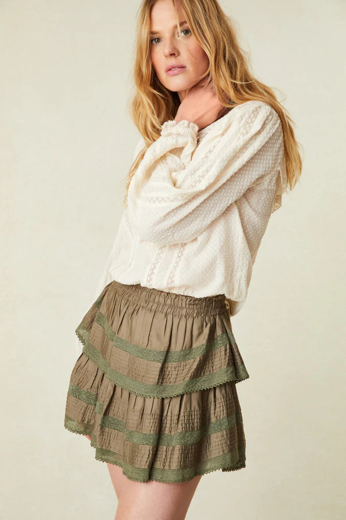 Ruffle Mini Skirt - ONFEMME By Lindsey's Kloset