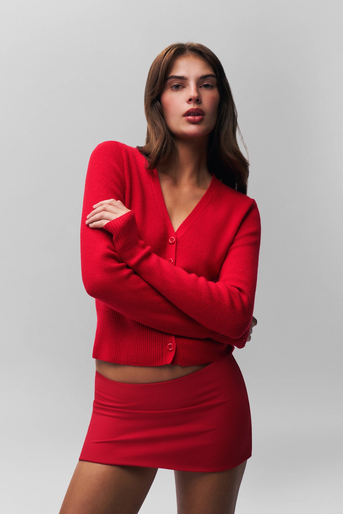 Micro Mini Stretch Skirt.