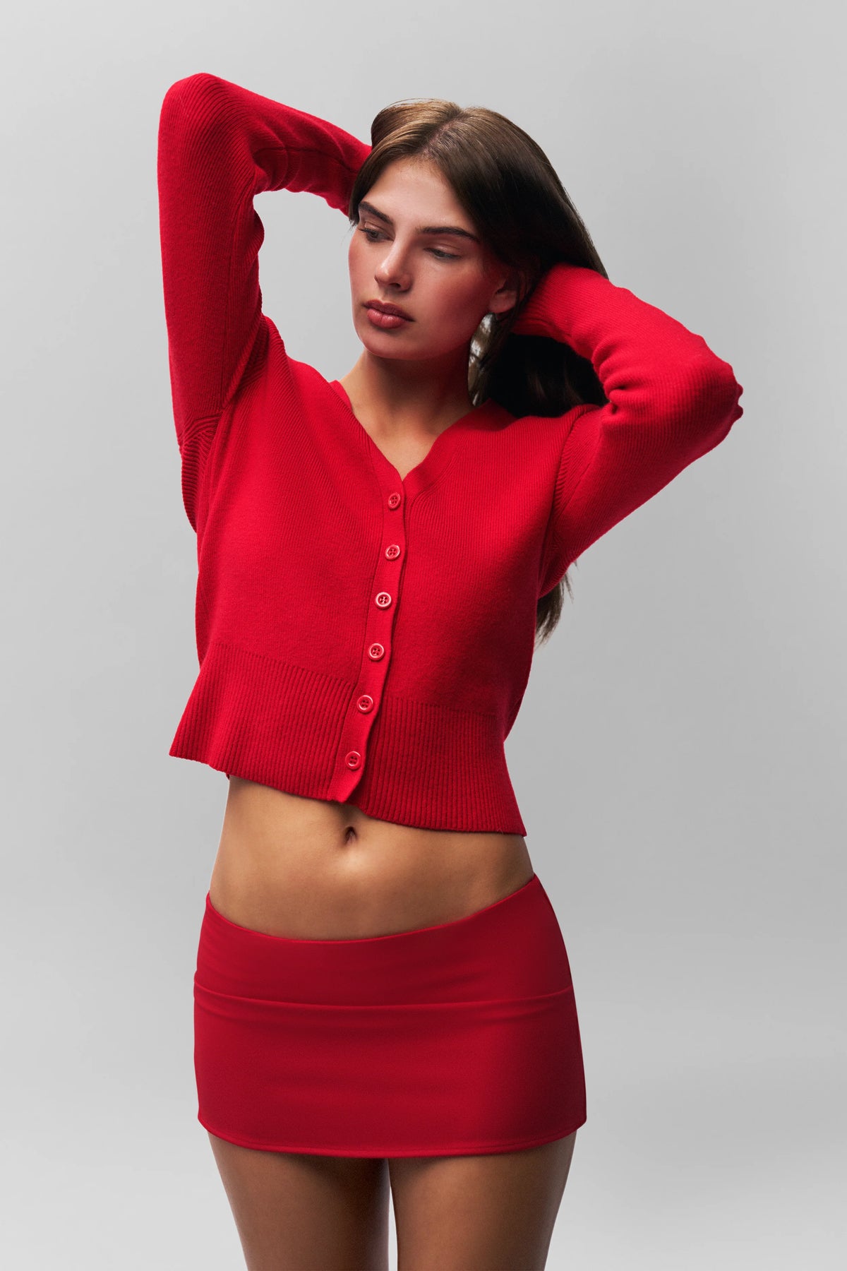 Micro Mini Stretch Skirt.