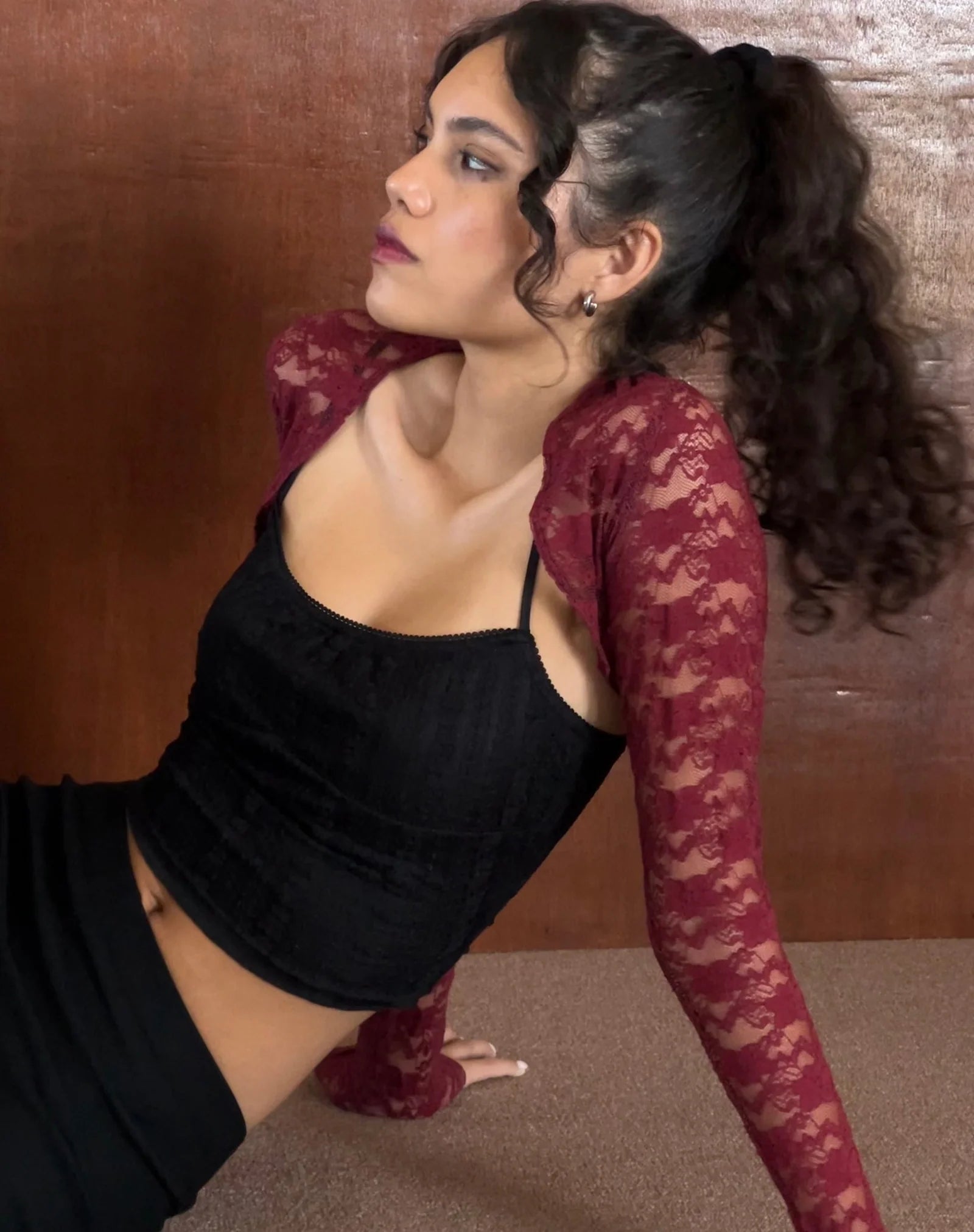 Suri Lace Shrug - ONFEMME By Lindsey's Kloset