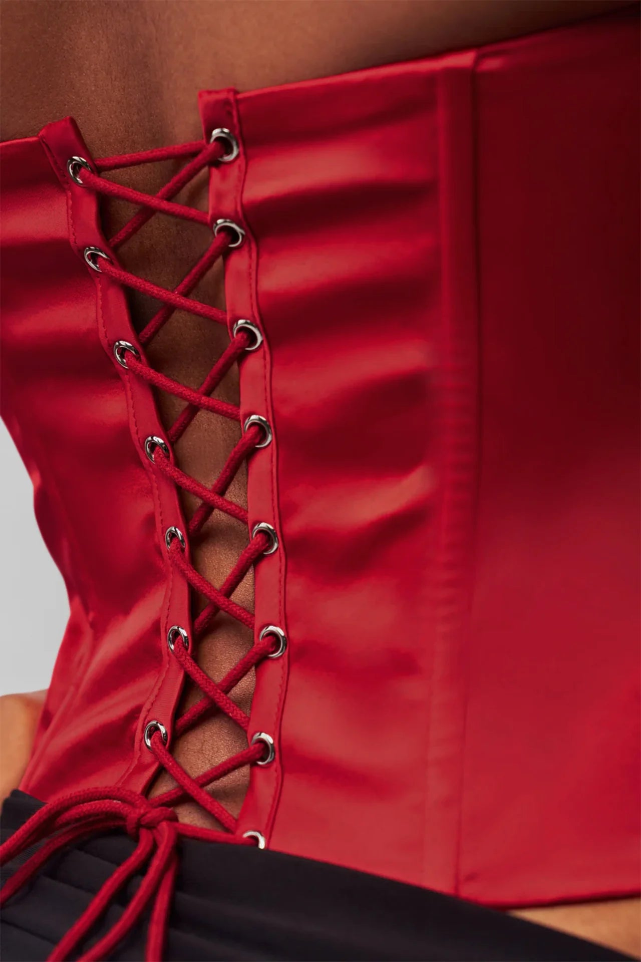 Satin Corset - ONFEMME By Lindsey's Kloset