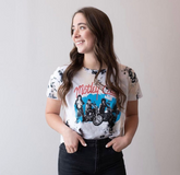 Mötley Crüe Moto Tie-Dye Crop Top - ONFEMME By Lindsey's Kloset