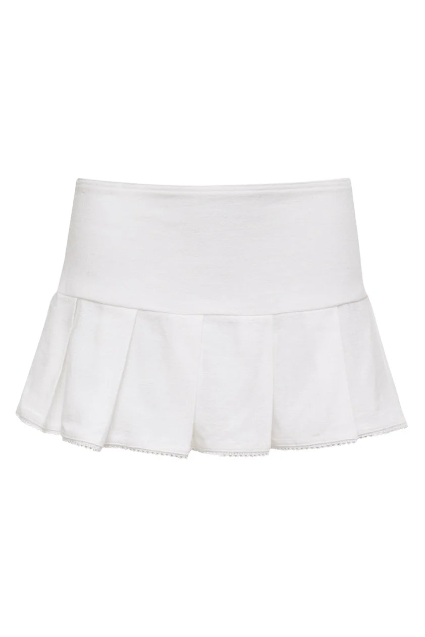 Grace Pleated Mini Skirt - ONFEMME By Lindsey's Kloset