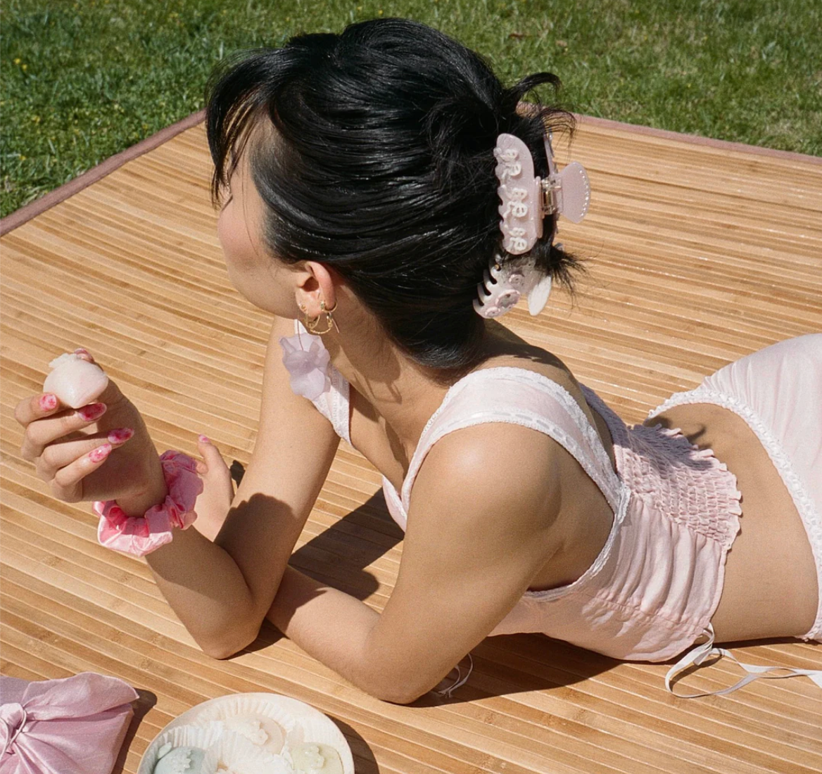 Sweetheart Clip in Pink Pixie - ONFEMME By Lindsey's Kloset