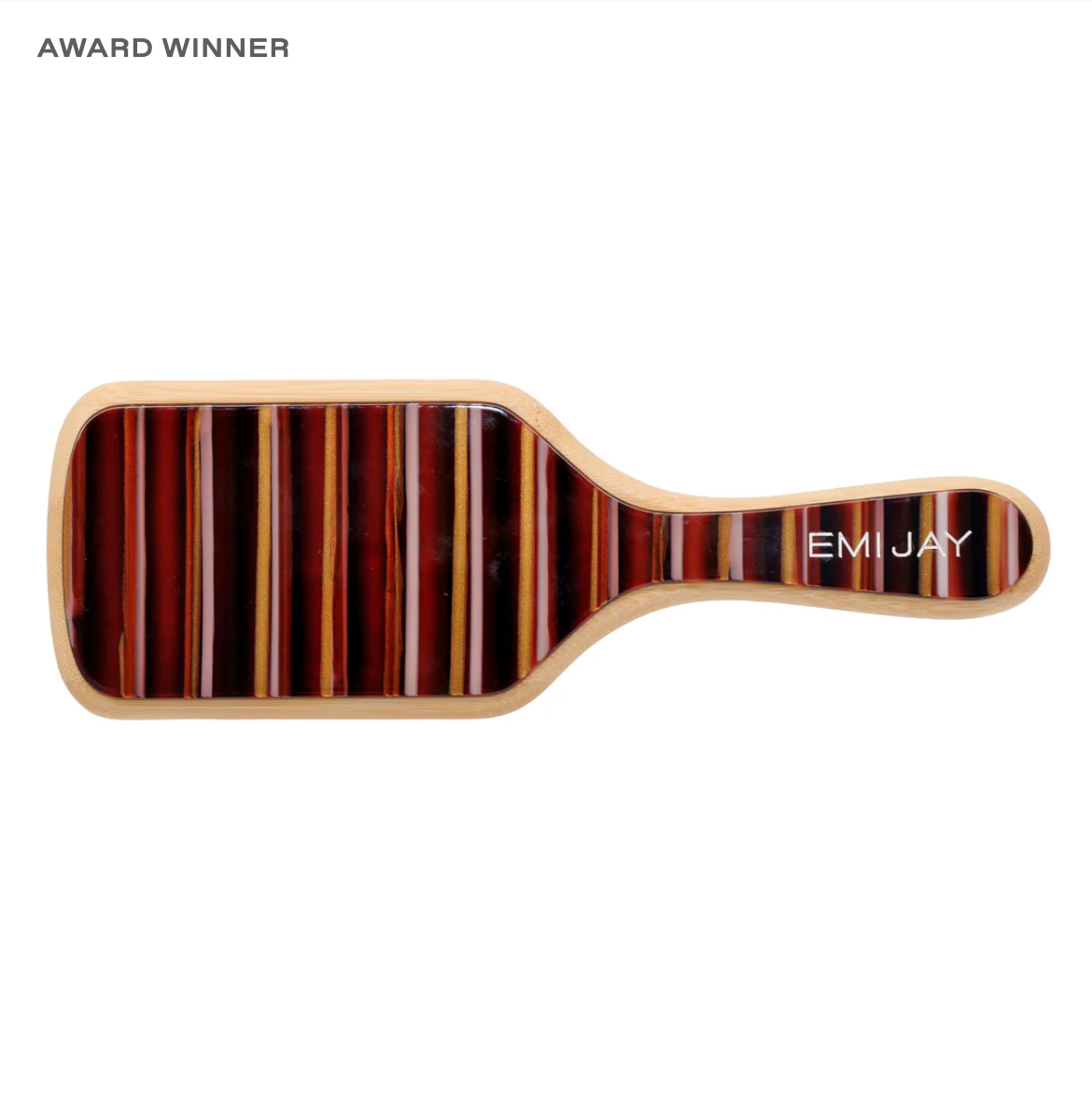 Bamboo Paddle Brush in Nightcap - ONFEMME By Lindsey's Kloset