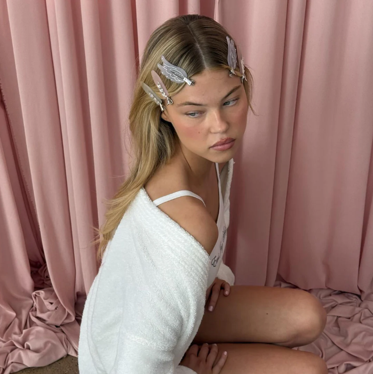 Popstar Clips in Lilac Smoke - ONFEMME By Lindsey's Kloset