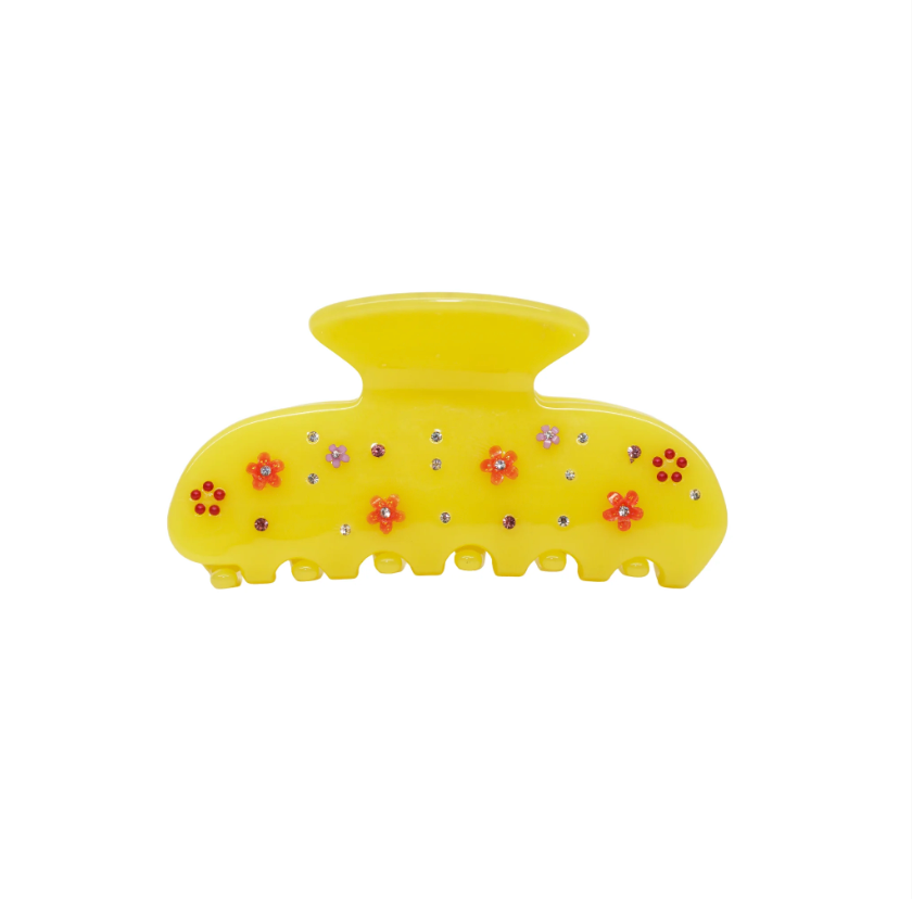 Sweetheart Clip in Citrus Baby Bloom - ONFEMME By Lindsey's Kloset