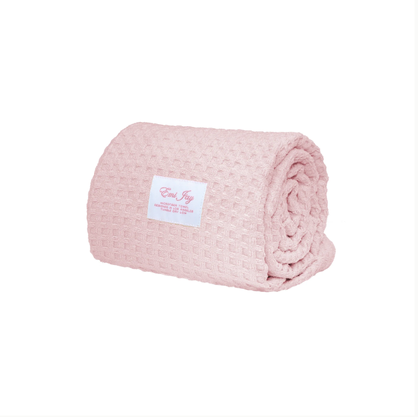 Heavenly Hair Microfiber Towel in Lychee Baby - ONFEMME By Lindsey's Kloset