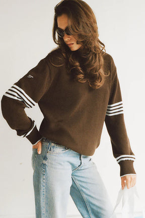 Sloane Oversized Knit Sweater - ONFEMME By Lindsey's Kloset