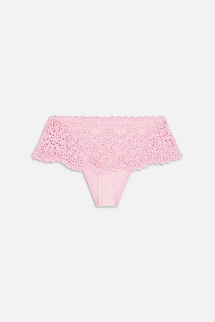 Shelly Crochet Shine Swim Skirt - ONFEMME By Lindsey's Kloset