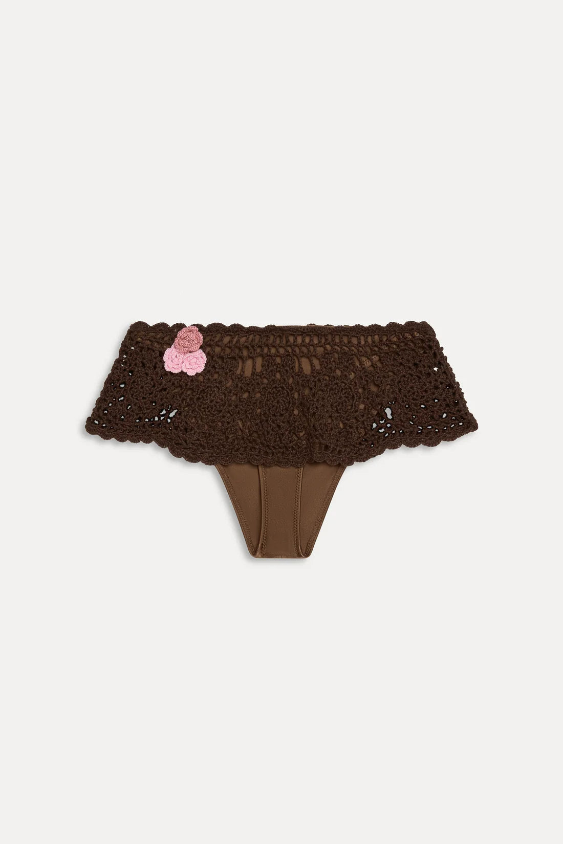 x Devon Lee Carlson Shelly Crochet Swim Skirt