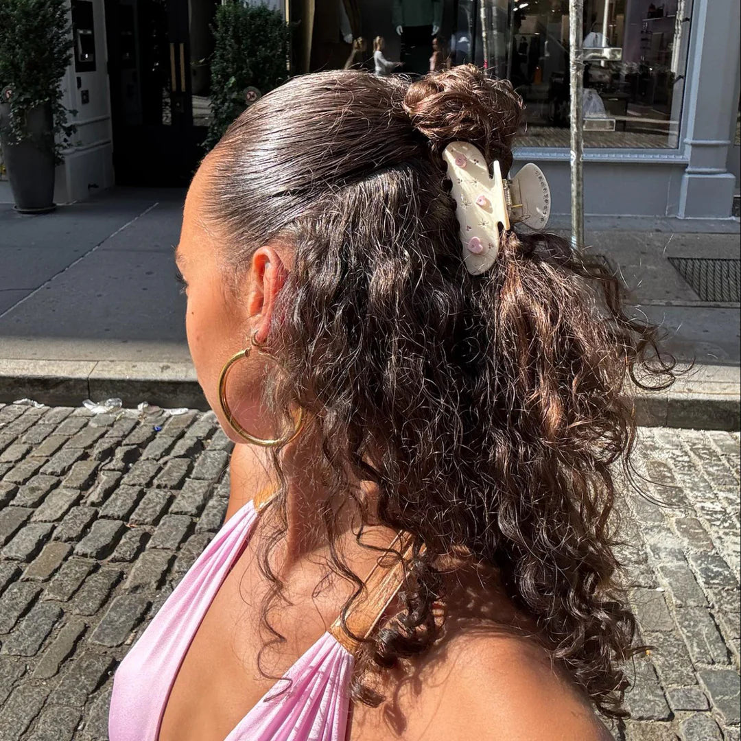 Sweetheart Hair Clip in Angel Aura - ONFEMME By Lindsey's Kloset