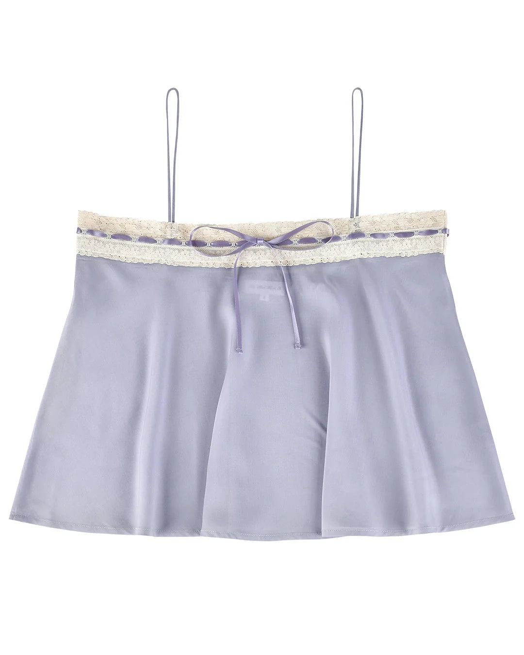 Lace Ribbon Cami - Wisteria