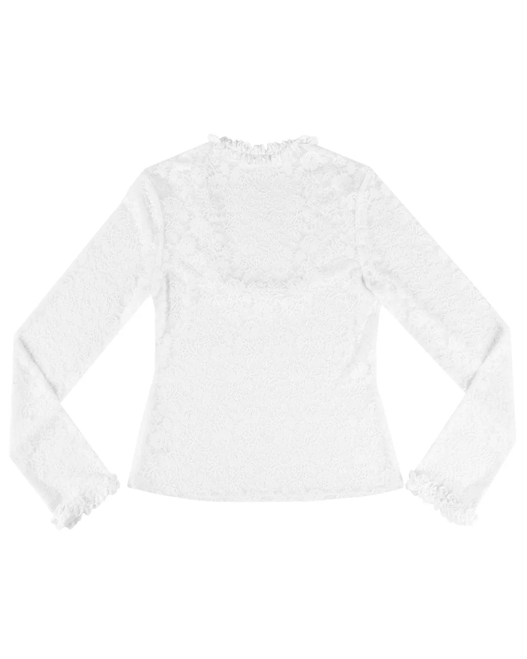 Lace Poem Top - White