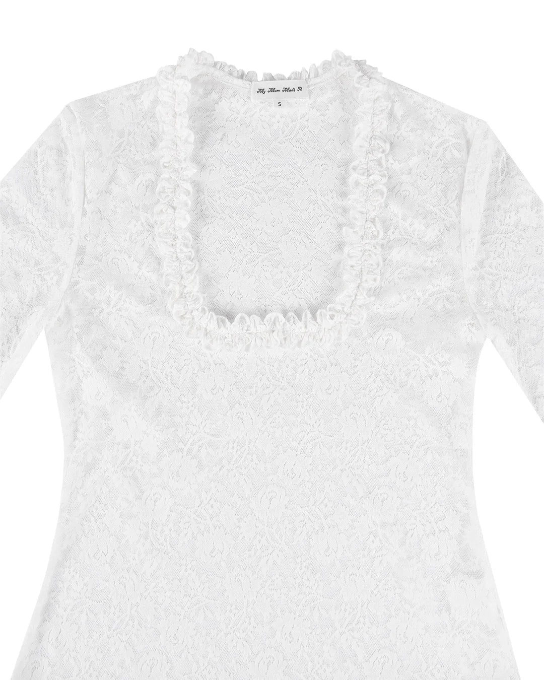 Lace Poem Top - White