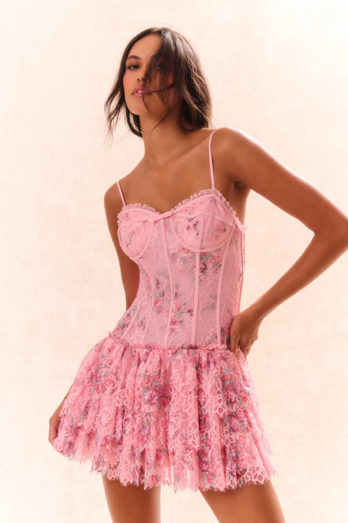 Carlene Lace Mini Dress - ONFEMME By Lindsey's Kloset