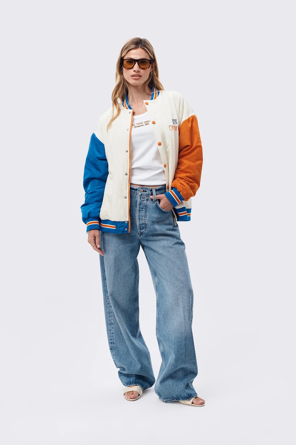 New York Knicks Limited Edition 2026 NBA Champions Bomber Jacket - ONFEMME By Lindsey's Kloset
