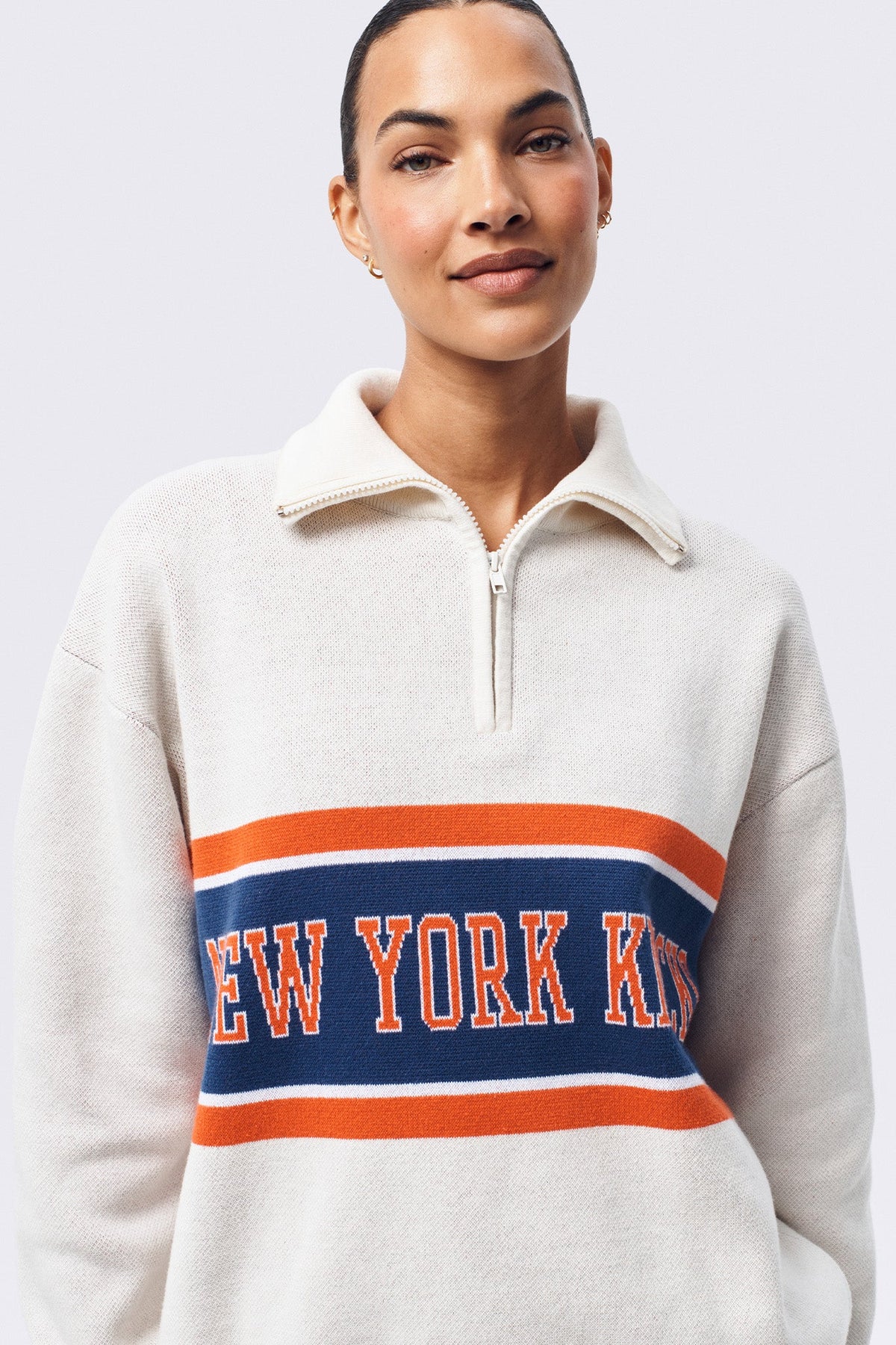 New York Knicks Starter Quarter Zip