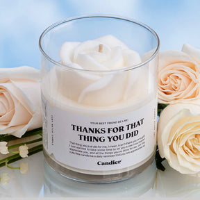 Thanks Candle - ONFEMME By Lindsey's Kloset