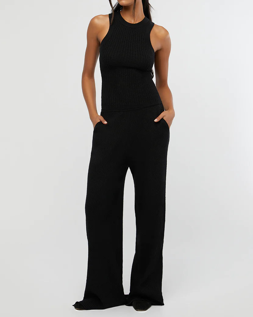 Cable Knit Pull On Pant - ONFEMME By Lindsey's Kloset